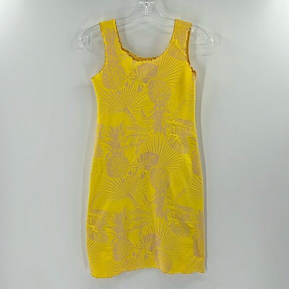 Haystacks Women's Mini Tank Dress - Pineapples - Small - Picture 1 of 4